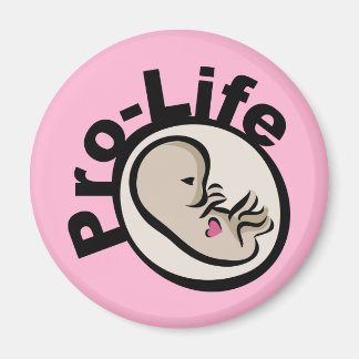 Íman Design de Feto Pro-Life