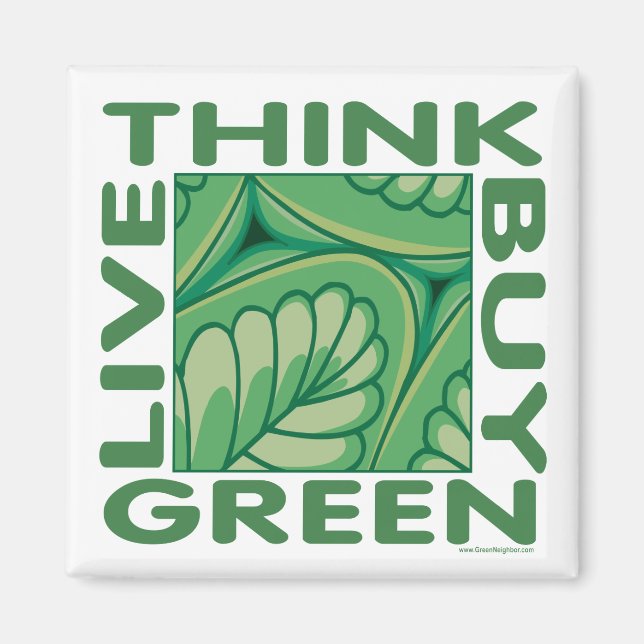 Íman Design de folha (Frente)