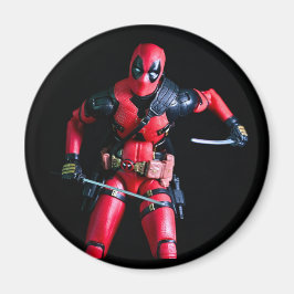 Íman design de fotografia de um brinquedo de pop