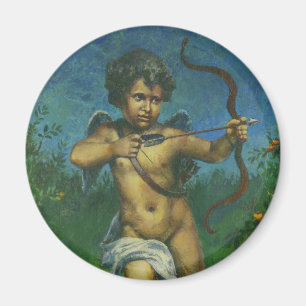 Íman Design de fresco do Cupido