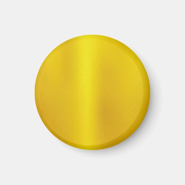 Íman Design de Fundo Dourado e Bege (Frente)