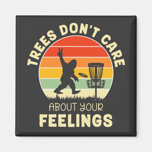 Íman Design de Golf de Disco Retro Engraçado | Amantes  (Frente)