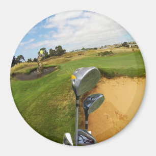 Íman Design de Golfe Australiano Engraçado, Magnet