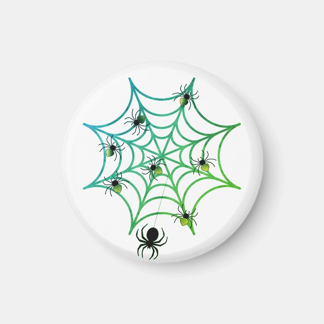 Íman Design de ímã de teia de aranha (Frente)