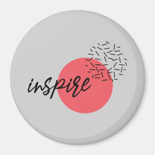 Íman design de inspiração divertida, bonita, moderna