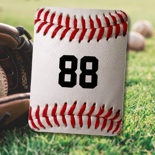 Íman Design de jogador de beisebol com número de camisa