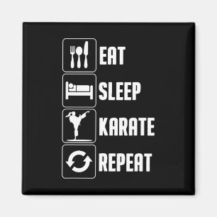 Íman Design De Karate Engraçado Para Homens Mulheres Co