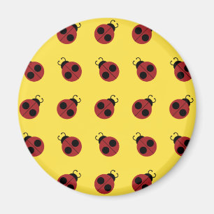 Íman Design de Ladybug Colorido