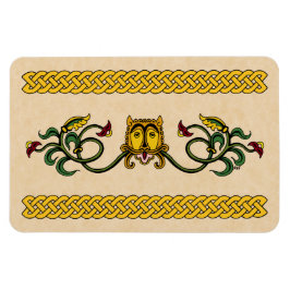 Íman Design de Leão Medieval