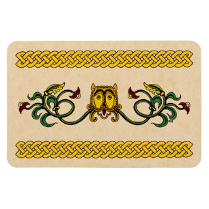 Íman Design de Leão Medieval