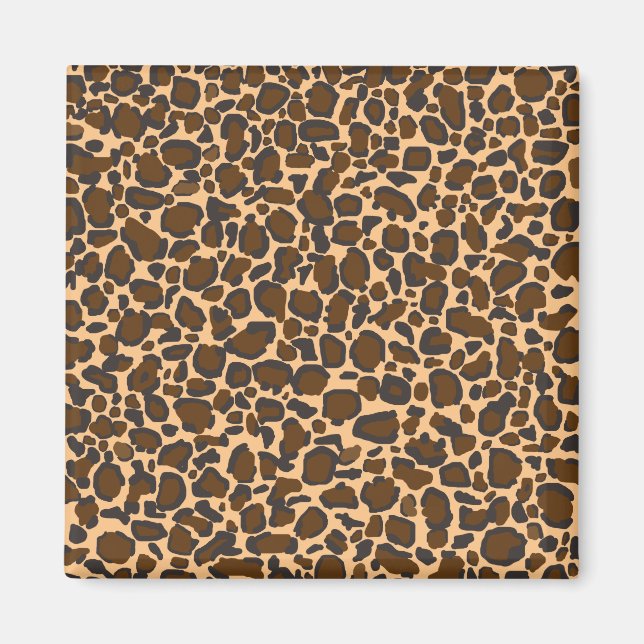 Íman design de leopardo (Frente)