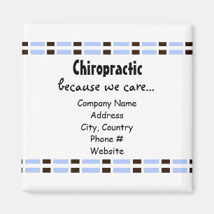 Íman Design de Link Azul