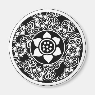 Íman Design de Lotus do chinês