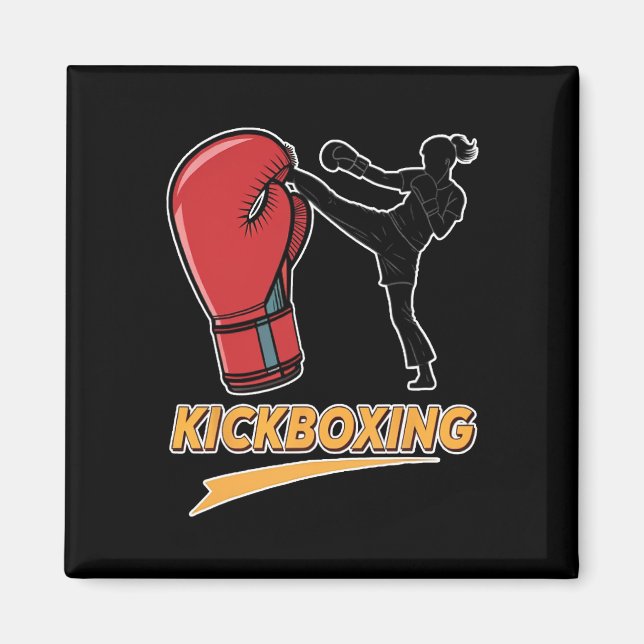 Íman Design de Luvas de Boxe Kickboxing Únicas (Frente)