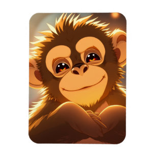 Íman Design de Macaco