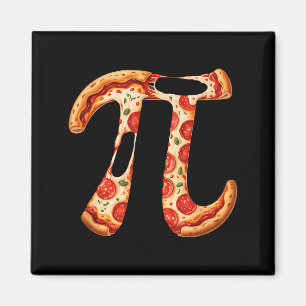 Íman Design de Matemática de Pizza do Dia do Pi Diverti