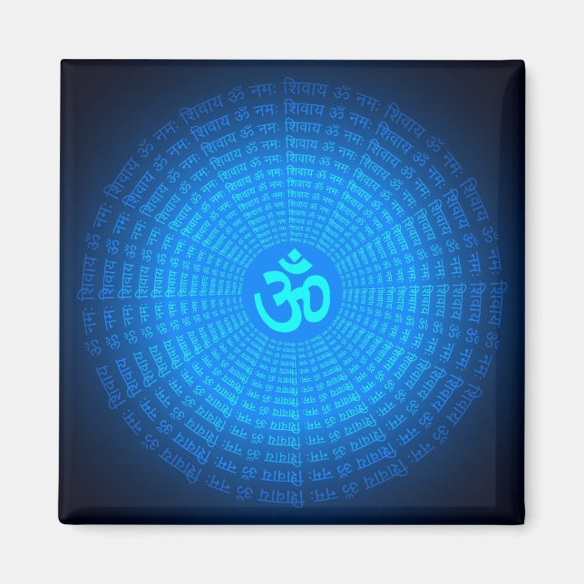 Íman Design De Om Espiritual (Frente)