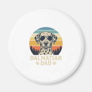 Íman Design de Pai Dalmatiano Antigo Amante de Cães_1