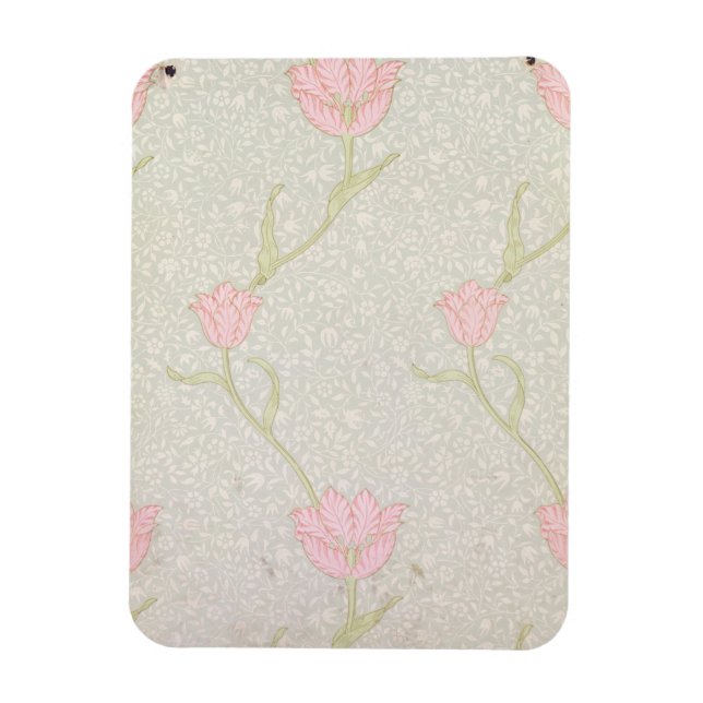 Íman design de papel de parede 'Garden Tulip', 1885 (Vertical)