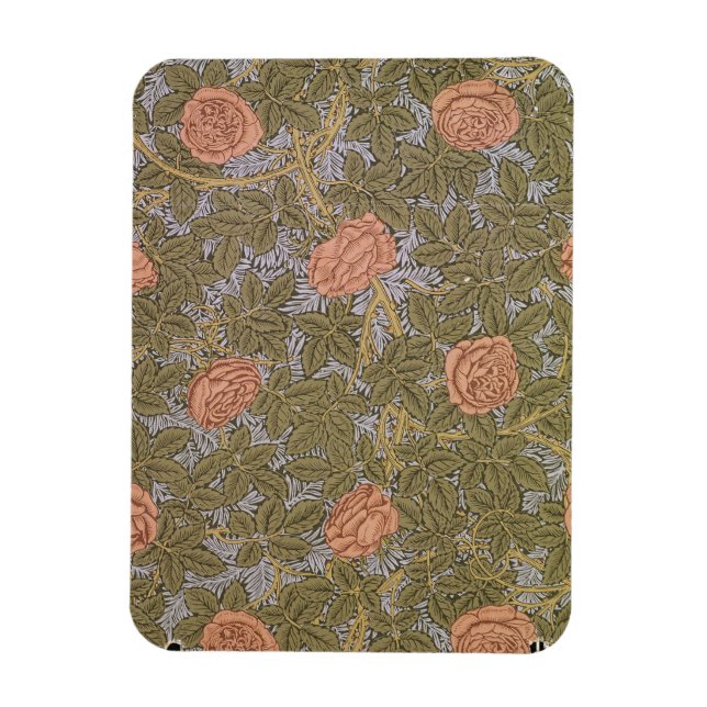 Íman design de papel de parede 'Rosa - 93' (Vertical)