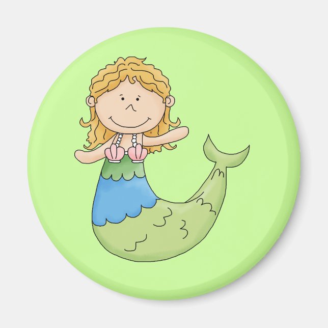 Íman Design de Peixe-Moça Loura-Bonita (Frente)
