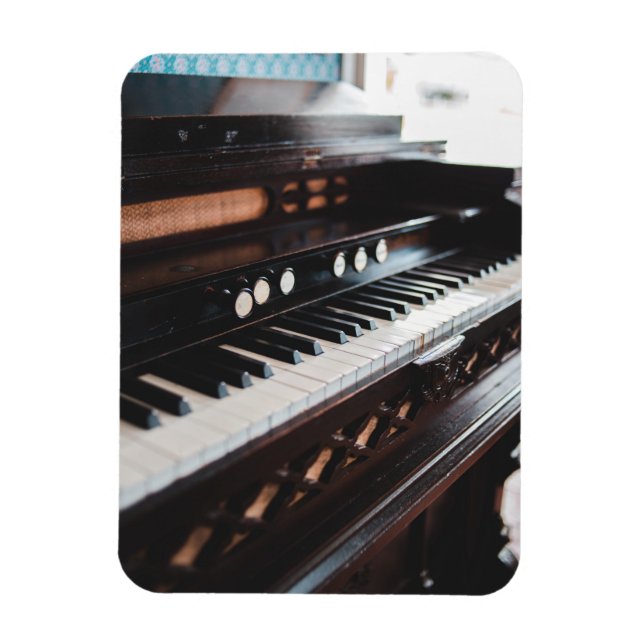 Íman Design de Piano Bonito (Vertical)
