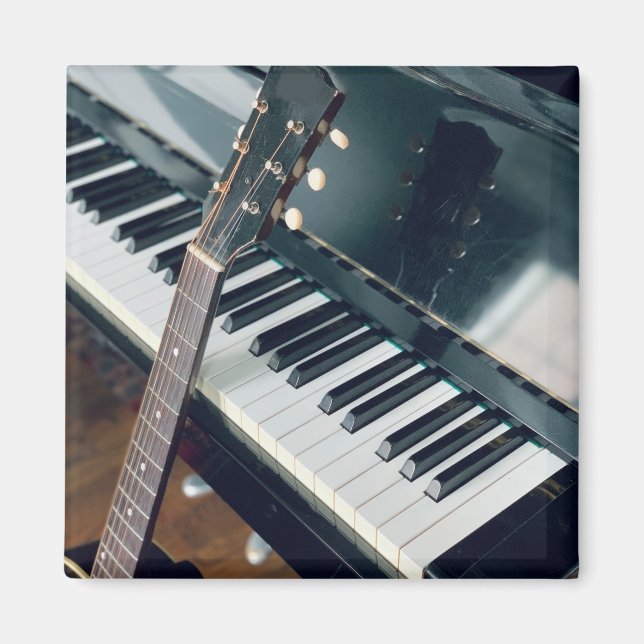 Íman Design de Piano bonito (Frente)