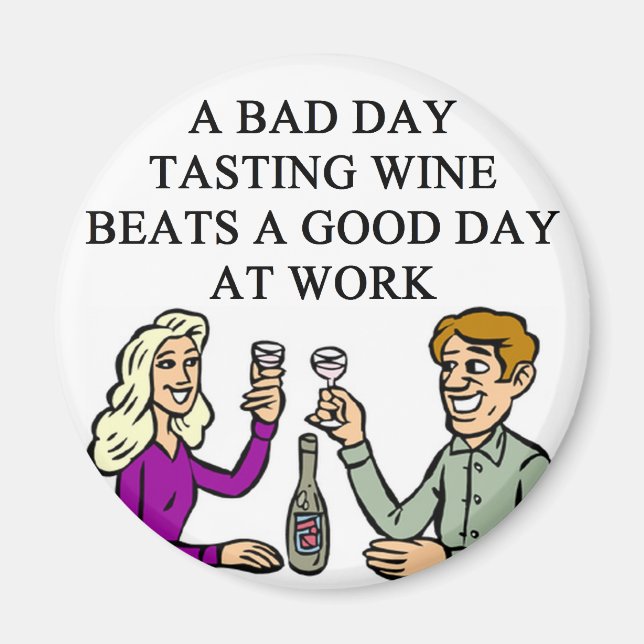 Íman Design de provador de provando WINE (Frente)