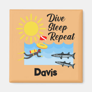 Íman Design de Repetição de Repouso do Dive - Magnet Qu