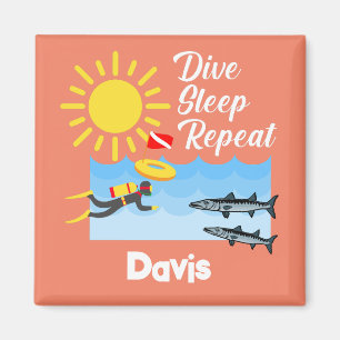 Íman Design de Repetição de Repouso do Dive - Magnet Qu
