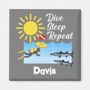 Íman Design de Repetição de Repouso do Dive - Magnet Qu