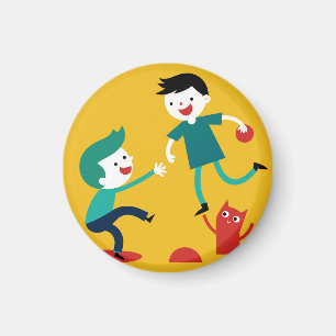 Íman Design de Shamrock Elegante para Rua.