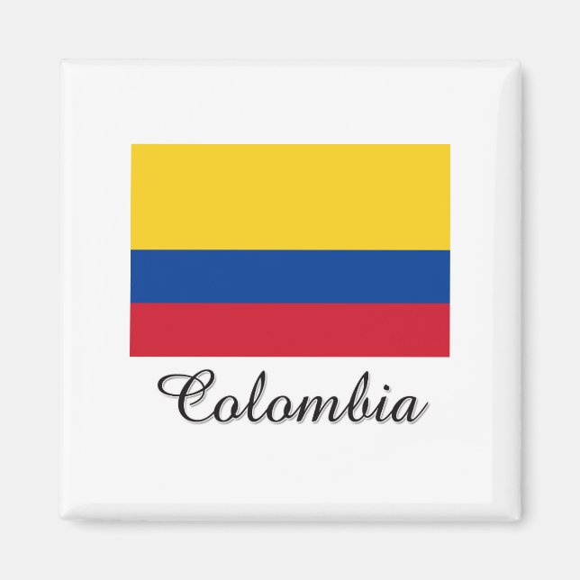 Íman Design de Sinalizador Colômbia (Frente)