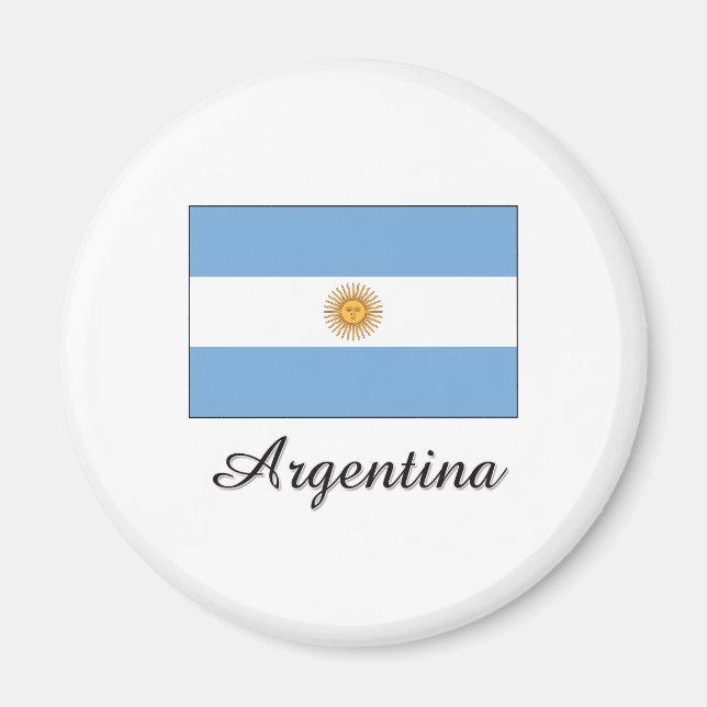 Íman Design de Sinalizador da Argentina (Frente)