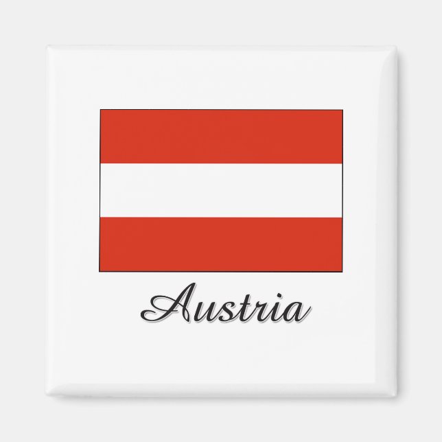 Íman Design de Sinalizador da Áustria (Frente)
