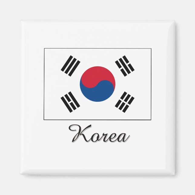 Íman Design de Sinalizador da Coreia (Frente)