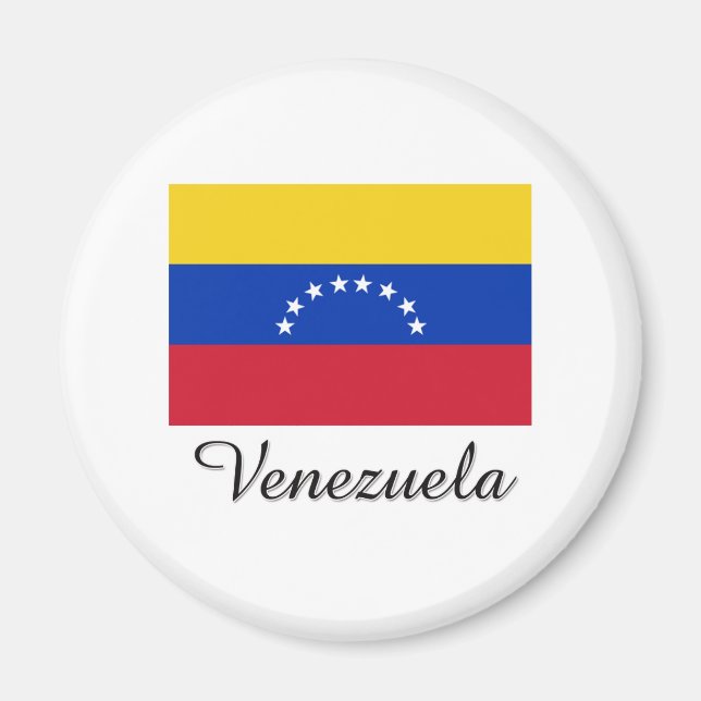 Íman Design de Sinalizador da Venezuela (Frente)