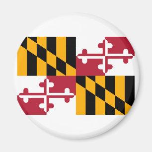 Íman Design de Sinalizador do Estado de Maryland