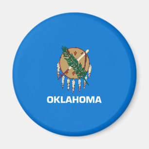 Íman Design de Sinalizador do Estado de Oklahoma
