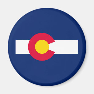 Íman Design de Sinalizador do Estado do Colorado