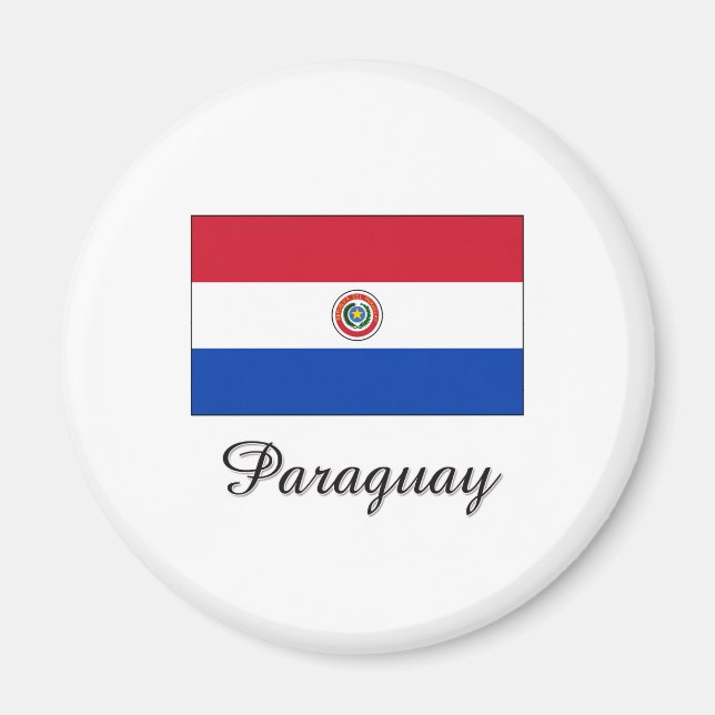 Íman Design de Sinalizador do Paraguai (Frente)