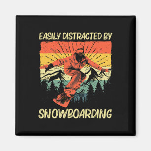 Íman Design De Snowboard legal Para Homens Moças Snowbo