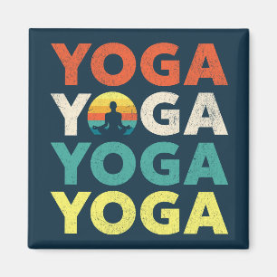 Íman Design de texto Yoga