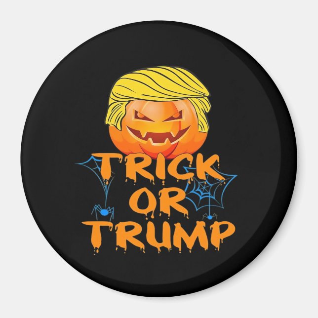 Íman Design De Trumpkin Engraçado Para O Dia Das Bruxas (Frente)