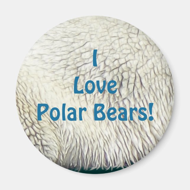 Íman Design de Ursos para Animais e Animais Selvagens (Frente)