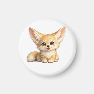 Íman Design de Vibrações Positivas de Raposa Fennec Fel