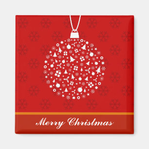 Íman Design decorativo dos enfeites de natal