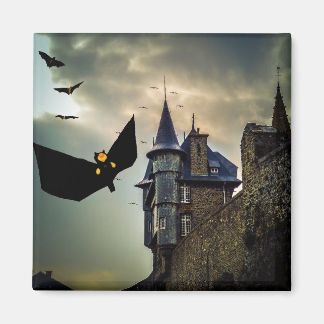 Íman Design divertido para o Halloween (Frente)