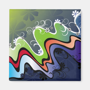 Íman design do arco-íris