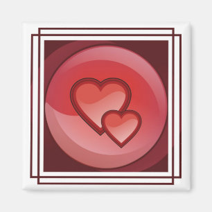 Íman Design do coração